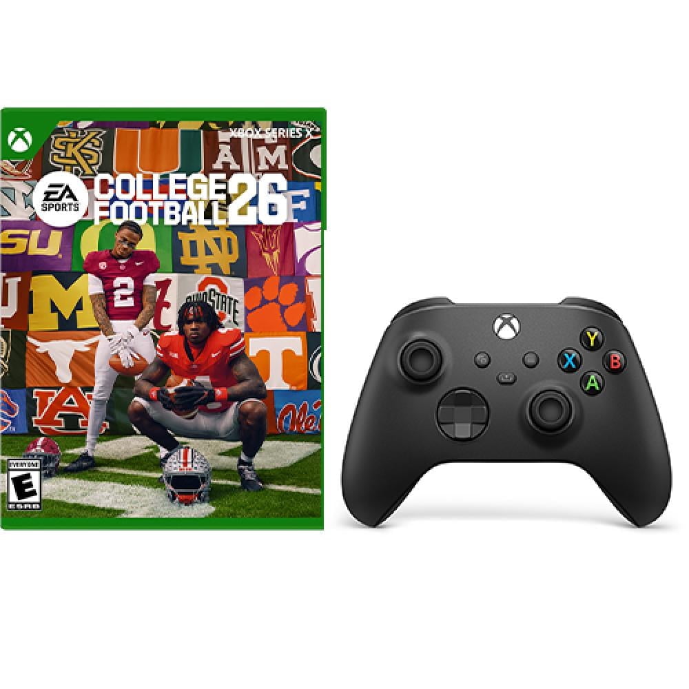 Xbox Controller Football College Football 26 Standard Edition Xbox Series X + Xbox Wireless ...