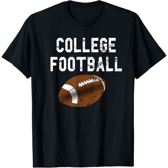 College Football Distressed Sports Fan Gift T-Shirt T-Shirt