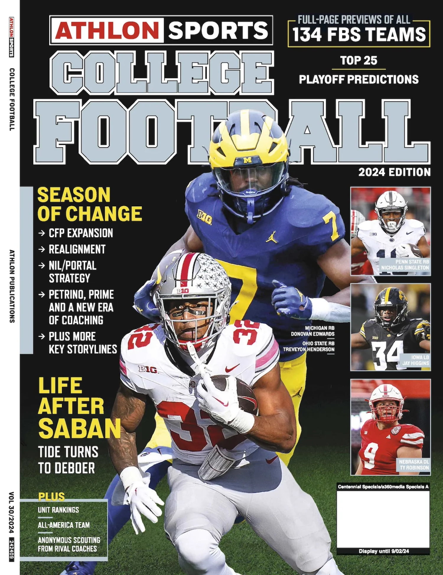 College Football Preview - Athlon Sports: 134 FBS Teams Previews, Life ...