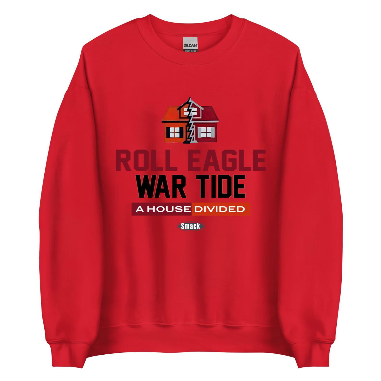 Football Rivalry Design College Football Rivalry Graphic T-shirt, House Divided Design ...