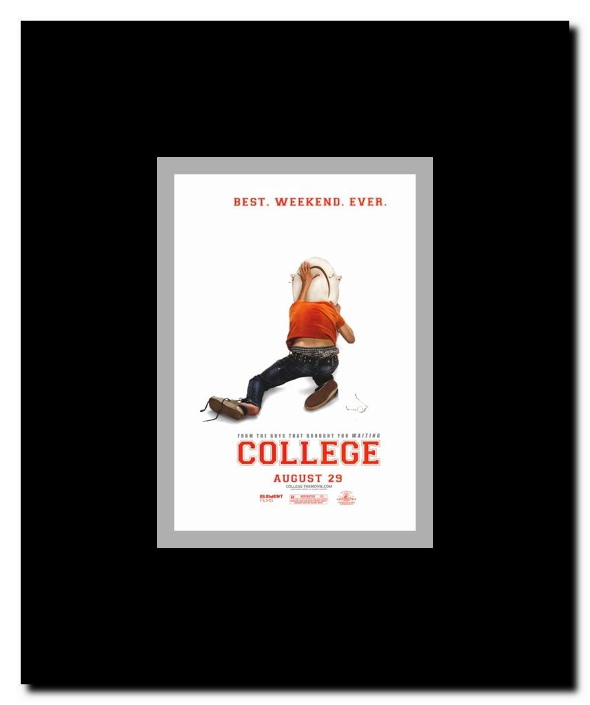 College Framed Movie Poster