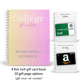 thumbnail image 1 of College Gift Card Holder Book, 1 of 5