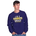 thumbnail image 1 of College Grad Class Degree Educated Sweatshirt for Men or Women Brisco Brands X, 1 of 6