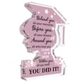 thumbnail image 1 of College Graduation Decorations 4.49X5.91inAcrylic Sign Pink Home Decor Classof2026 Table Decorations 1 Set, 1 of 3