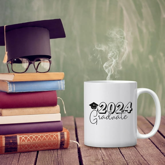 College Graduation Gift Mug - 12oz Ceramic Commemorative Cup with Inspiring Design, Dishwasher & Microwave Safe for Office/Gym/Travel (350ml Keepsake) as show