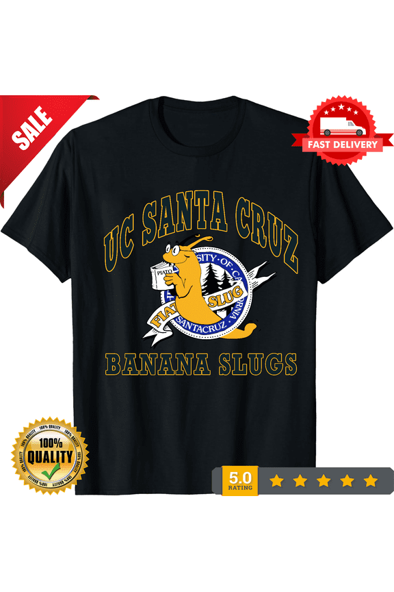 College Graphic T-shirt, Unisex Banana Slugs Edition, LIMITED EDITION-TH64850
