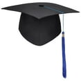 thumbnail image 1 of College High School Graduation Cap with Tassel Unisex Adult 4 Colors Q0B0, 1 of 7