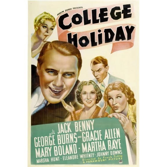 College Holiday Movie Poster - 27 x 40 in.