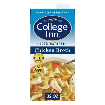 College Inn 100% Natural Chicken Broth, 32 oz Carton