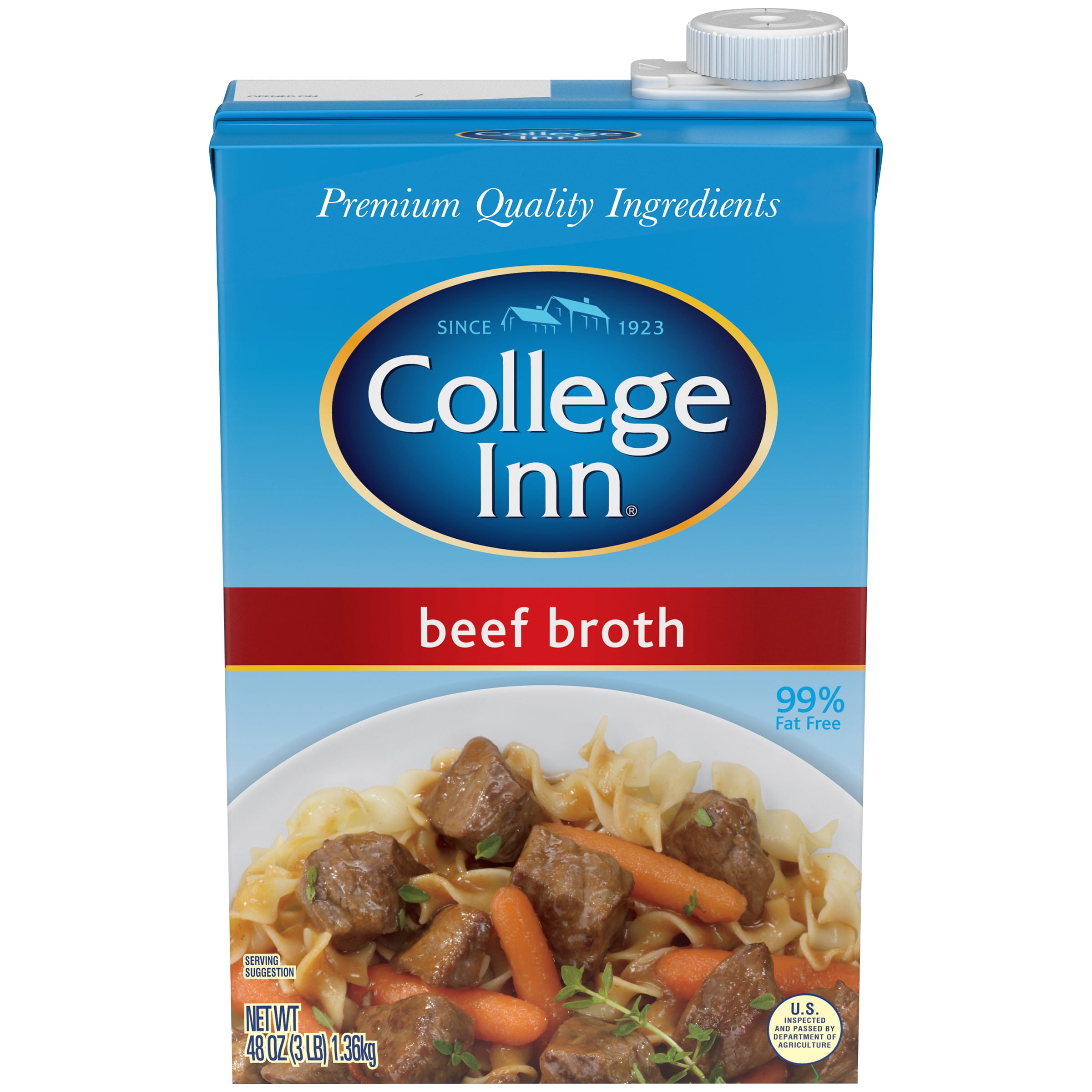 College Inn Beef Broth, 48 oz Carton