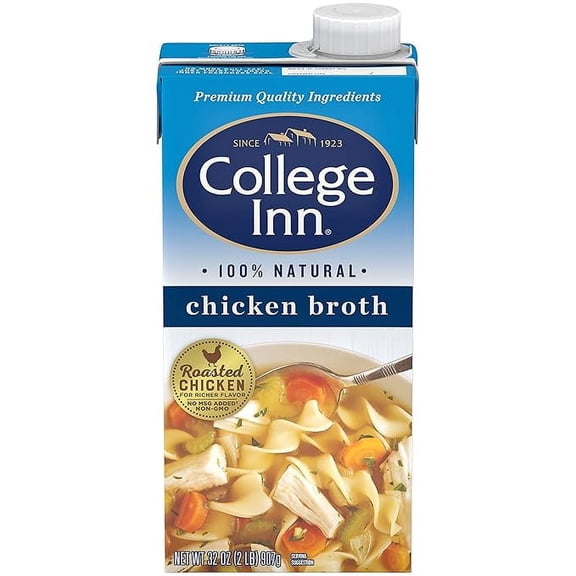 College Inn Chicken Broth, 32 Oz ( Pack of 2 )