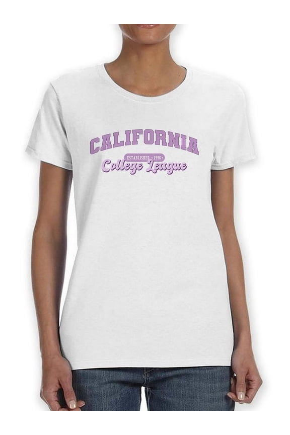 College League California T-Shirt Women -Image by Shutterstock, Female Small