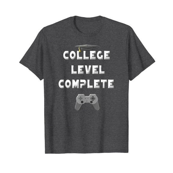 College Level Complete Funny Video Gamer Graduation T-Shirt Game Gamer Gaming Shirt Cute