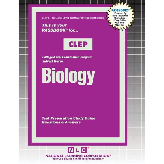 College-Level Examination Program Series Biology, Book 5, (Paperback)