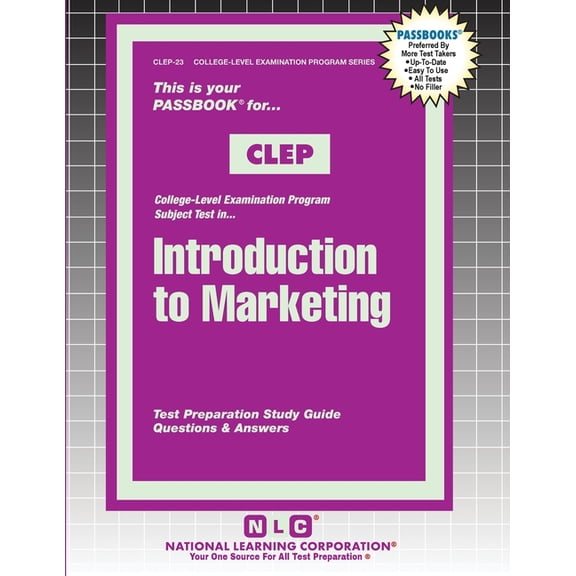 College-Level Examination Program Series Introduction to Marketing, Book 23, (Paperback)