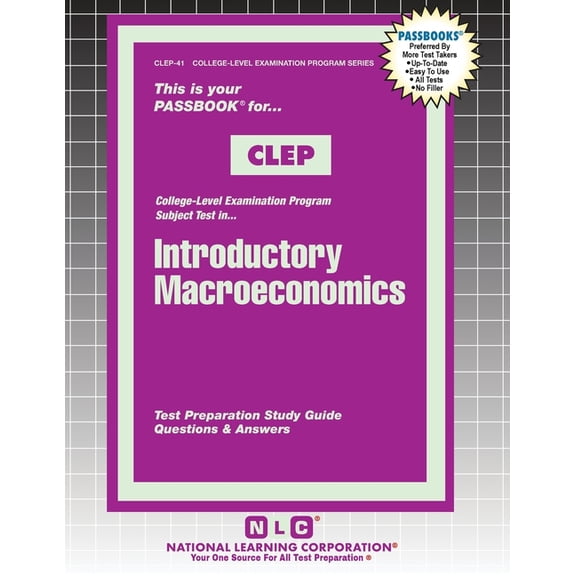 College-Level Examination Program Series Introductory Macroeconomics, Book 41, (Paperback)