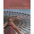 thumbnail image 1 of Pre-Owned College Mathematics I, Third Custom Edition (Paperback) 0536261024 9780536261021, 1 of 1