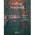 thumbnail image 1 of College Notebook: 100 Pages 8.5" X 11" Notebook College Ruled Line Paper, (Paperback), 1 of 1