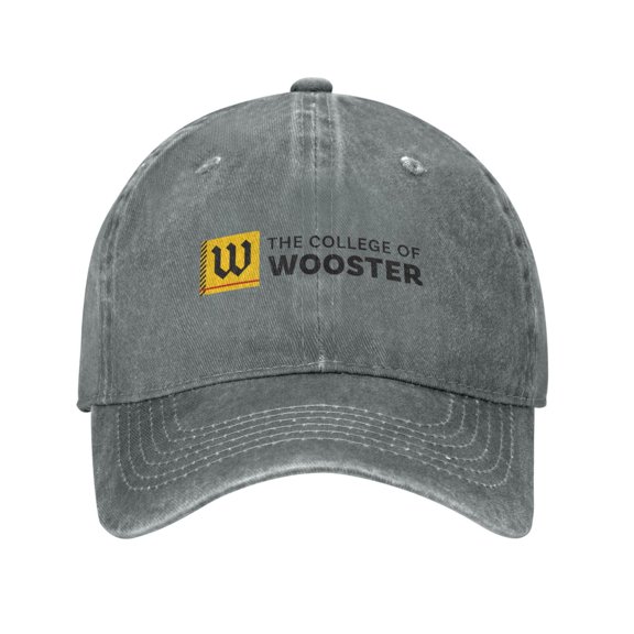 College Of A Wooster Unisex Adjustable For Hat Baseball Cap Casquette