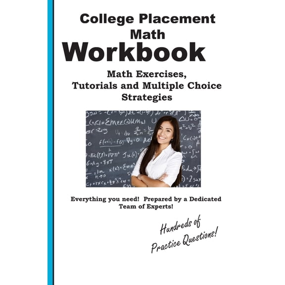 College Placement Math Workbook (Paperback) by Complete Test Preparation Inc
