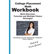 College Placement Math Workbook Paperback by Complete Test Preparation Inc