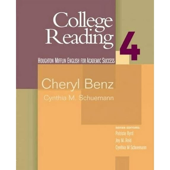 College Reading: Houghton Mifflin English for Academic Success, Vol.4