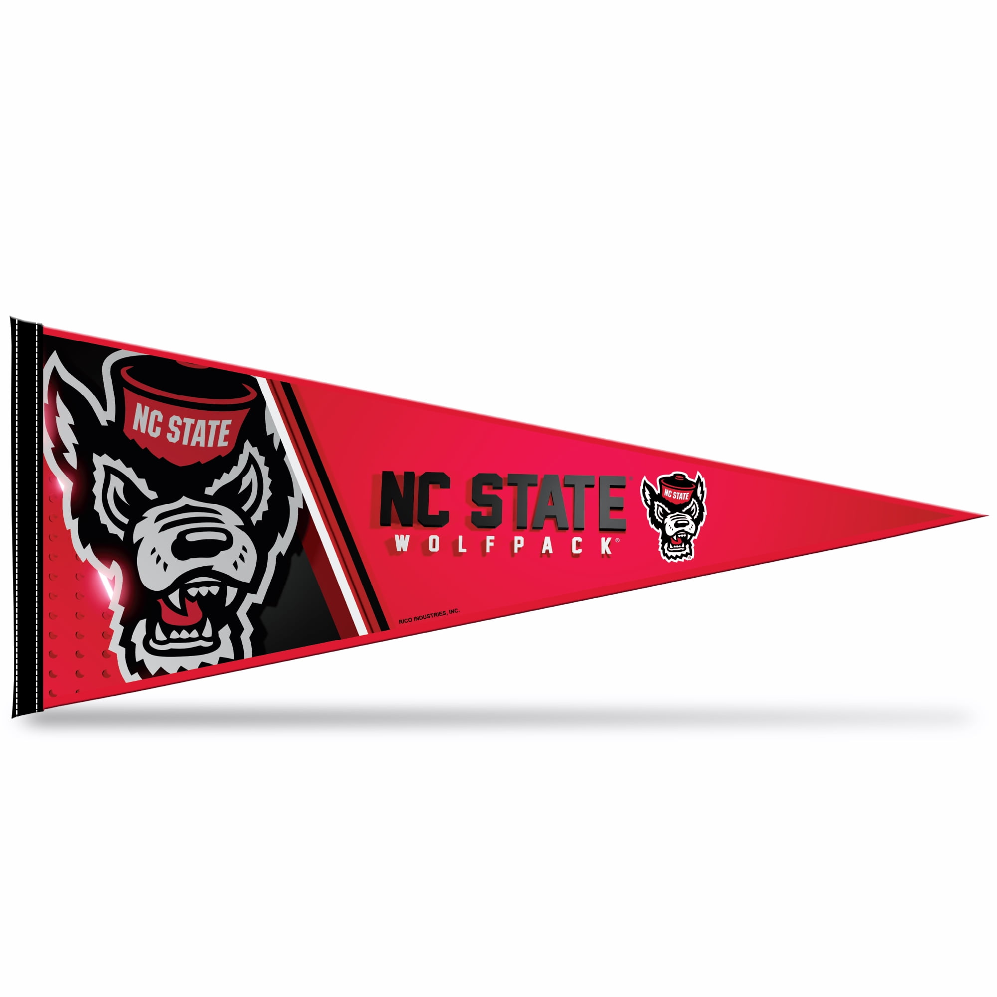 Rico Industries Avalanche Soft Felt 12x30 Inch Team Pennant With Header Card (Multi)