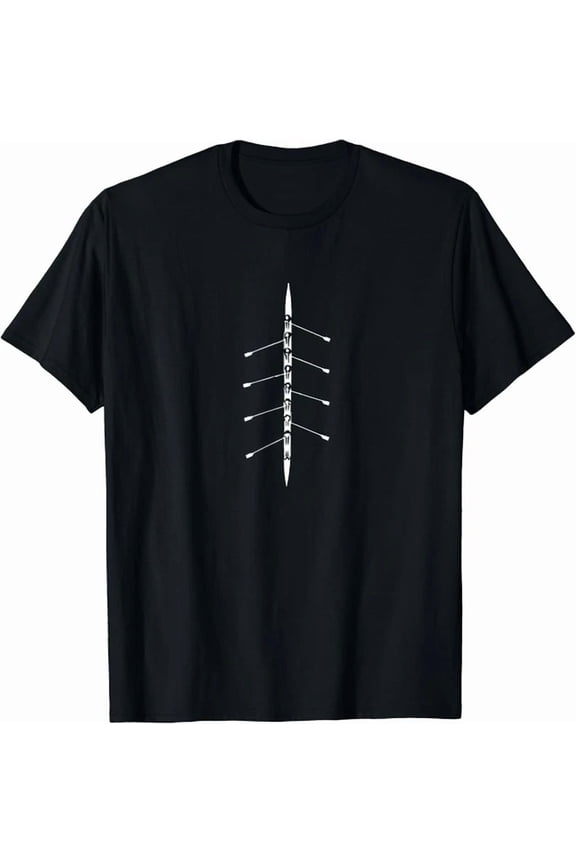 College Rowing T-Shirt Row Crew Boat T-Shirt, Unisex T-Shirt