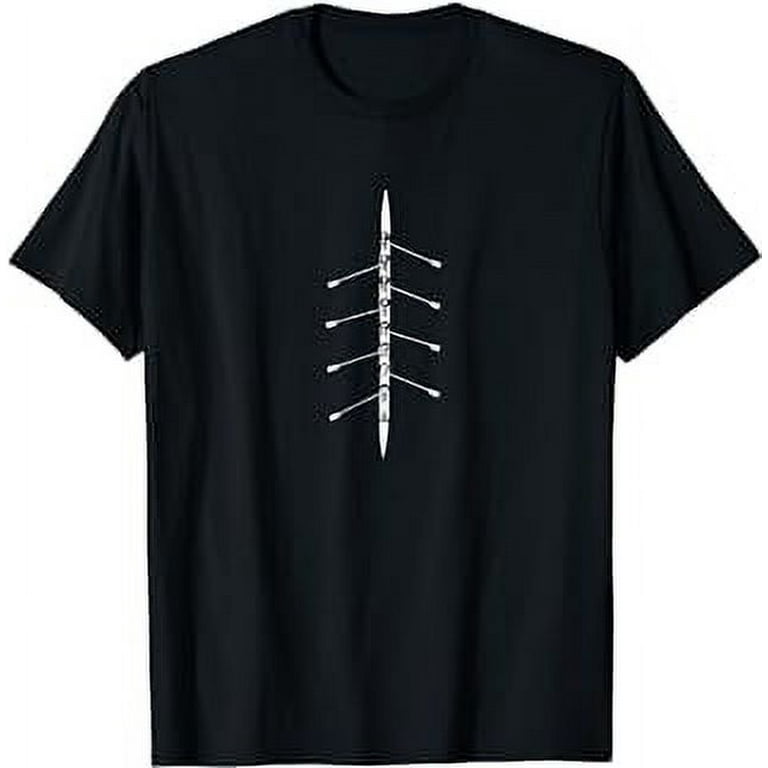 College Rowing T-Shirt Row Crew Boat College Rowing T-Shirt Row Crew Boat
