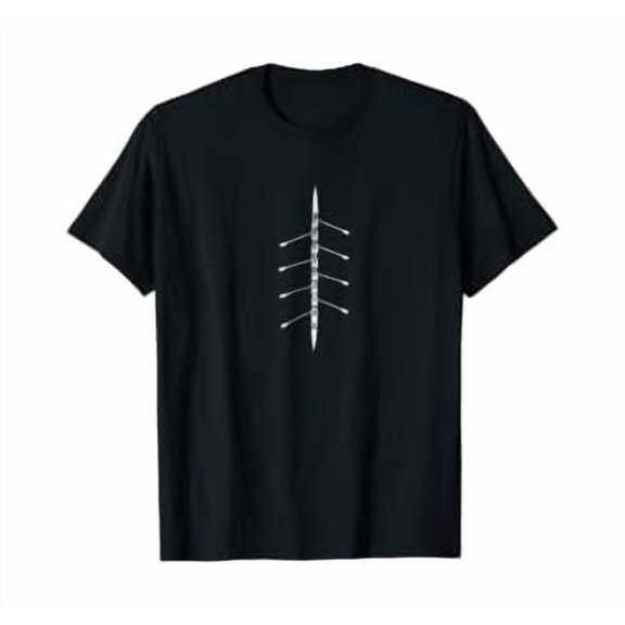 College Rowing T-Shirt Row Crew Boat