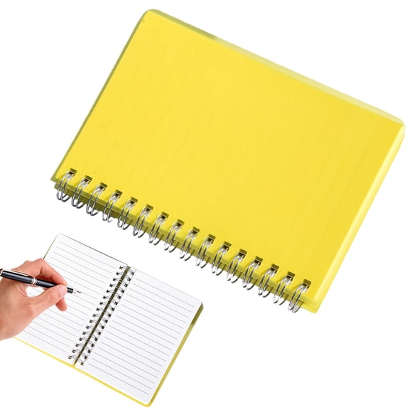 College Ruled 1-Subject Notebook, 3.9” x 5.7”, Yellow, 80 Sheets