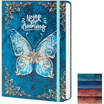 College Ruled Journal for Writing-B5 3D Butterfly Embossed Hardcover notebooks
