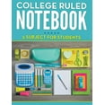 thumbnail image 1 of College Ruled Notebook - 5 Subject For Students, (Paperback), 1 of 1