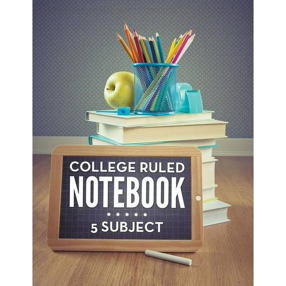 College Ruled Notebook - 5 Subject (Paperback)