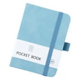 thumbnail image 1 of College Ruled Notebook Leather Journal Pocket Notepads 148x213mm for Writing, 1 of 13