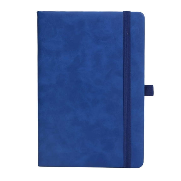 College Ruled Paper Hardcover Notebook with 200 Pages Thick Paper A5 Size for Student Diary, Expandable Inner Pockets, Ribbon Bookmark, Elastic Closure Notebook College Ruled