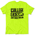 thumbnail image 1 of College - Safety Yellow Hi-Vis T-Shirt, 1 of 2