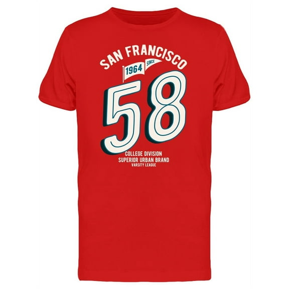 College San Francisco 58 T-Shirt Men -Image by Shutterstock, Male Large