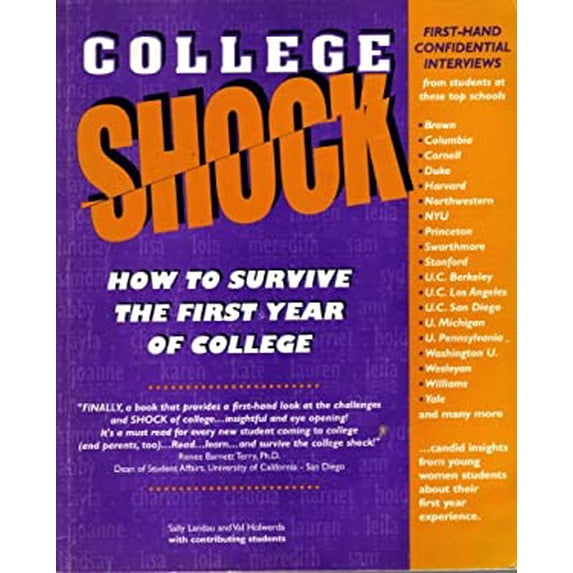 Pre-Owned College Shock : How to Survive the First Year of College 9780962945854 Used