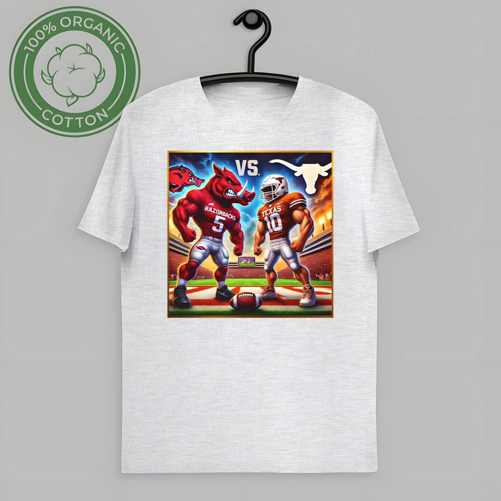 Football Rivalry Design College Sports Graphic Tee - Mascot Rivalry Design - Walmart.com