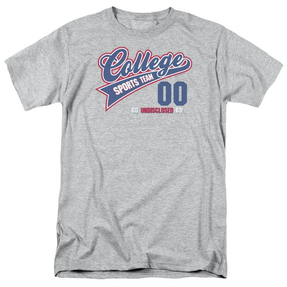 - College Sports Team - Short Sleeve Shirt - X-Large