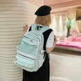 thumbnail image 1 of College Student's Large Capacity Backpack,Light Blue, 1 of 2