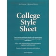 thumbnail image 1 of Pre-Owned College Style Sheet Paperback, 1 of 1