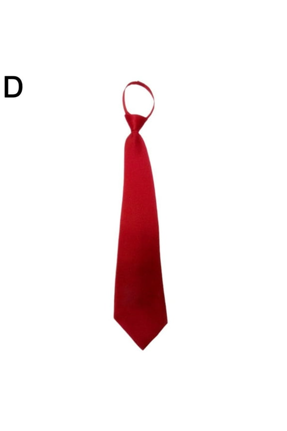 College Style Tie New Women's All-match Student Zipper Tie Type Bow Trend Arrow Lazy D2E6