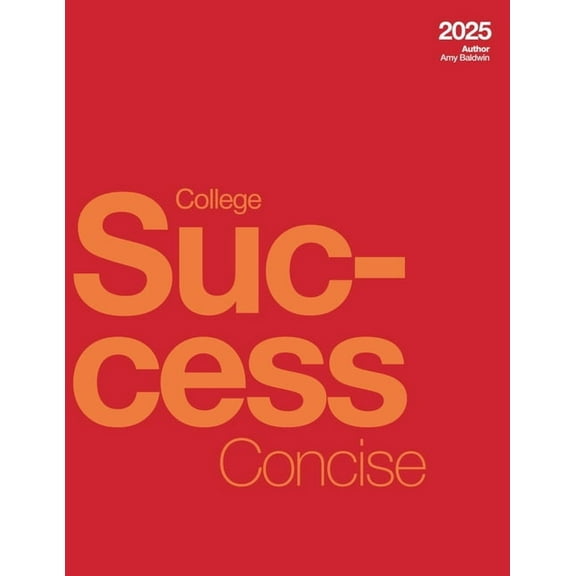 College Success Concise (2025), (Paperback)