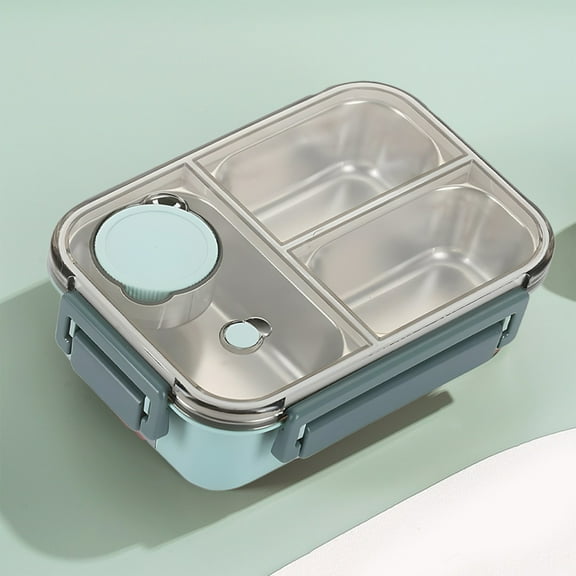 College Supplies, 304 Stainless Steel Lunch Box Sealed Lunch Box Portable Lunch Box For Students And Office Workers Microwaveable Lunch Box, Office Supplies