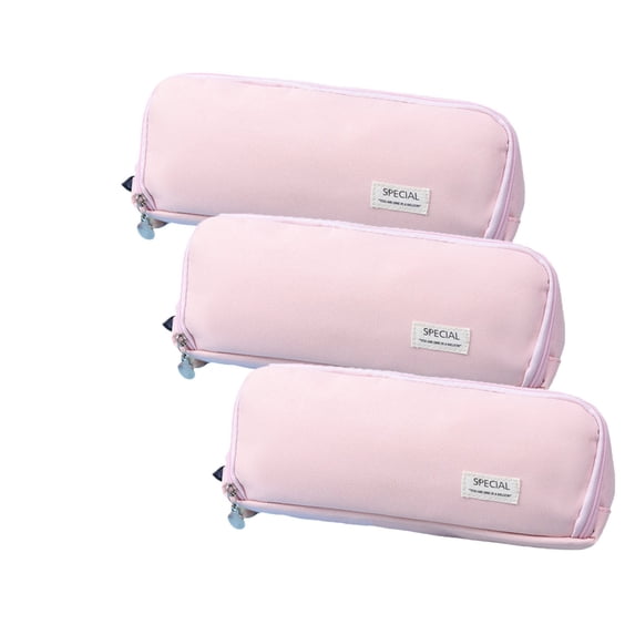 College Supplies, 3PC Multi-layer Cloth Pencil Case Student Stationery Storage Box Pencil Case Crossborder Pen Container, Office Gifts