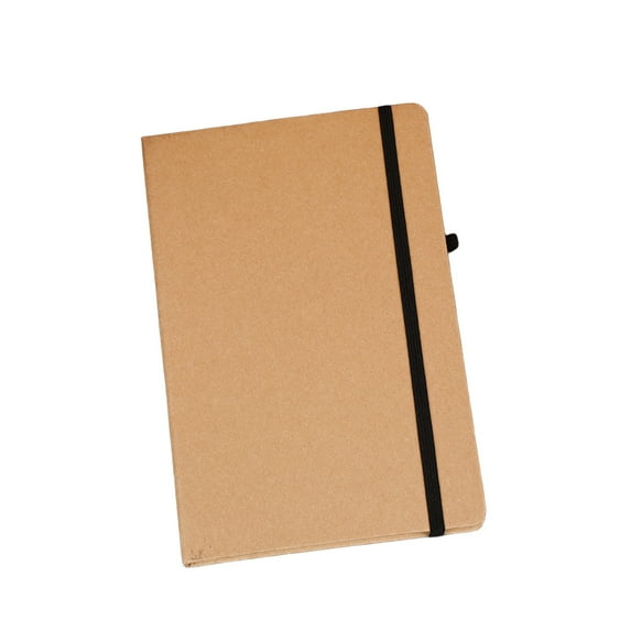 College Supplies, A5 Kraft Paper Notebook With Thick Inner Cover And Business Office Notebook, Office Gifts