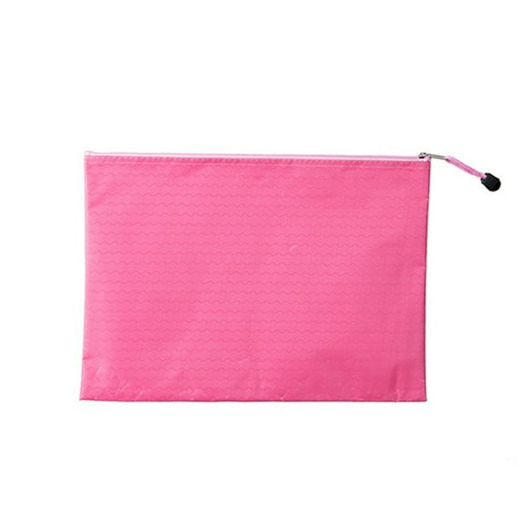 College Supplies, File Bag with 4PC Pencil Sharpener, Thickened Canvas Zipper Bag Data Bag Student File Stationery Bag, Student Gifts