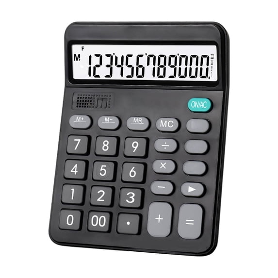 College Supplies, Voice Calculator 12 Digit Computer Office Morning Finance Accounting Student Dedicated, Teacher Gifts